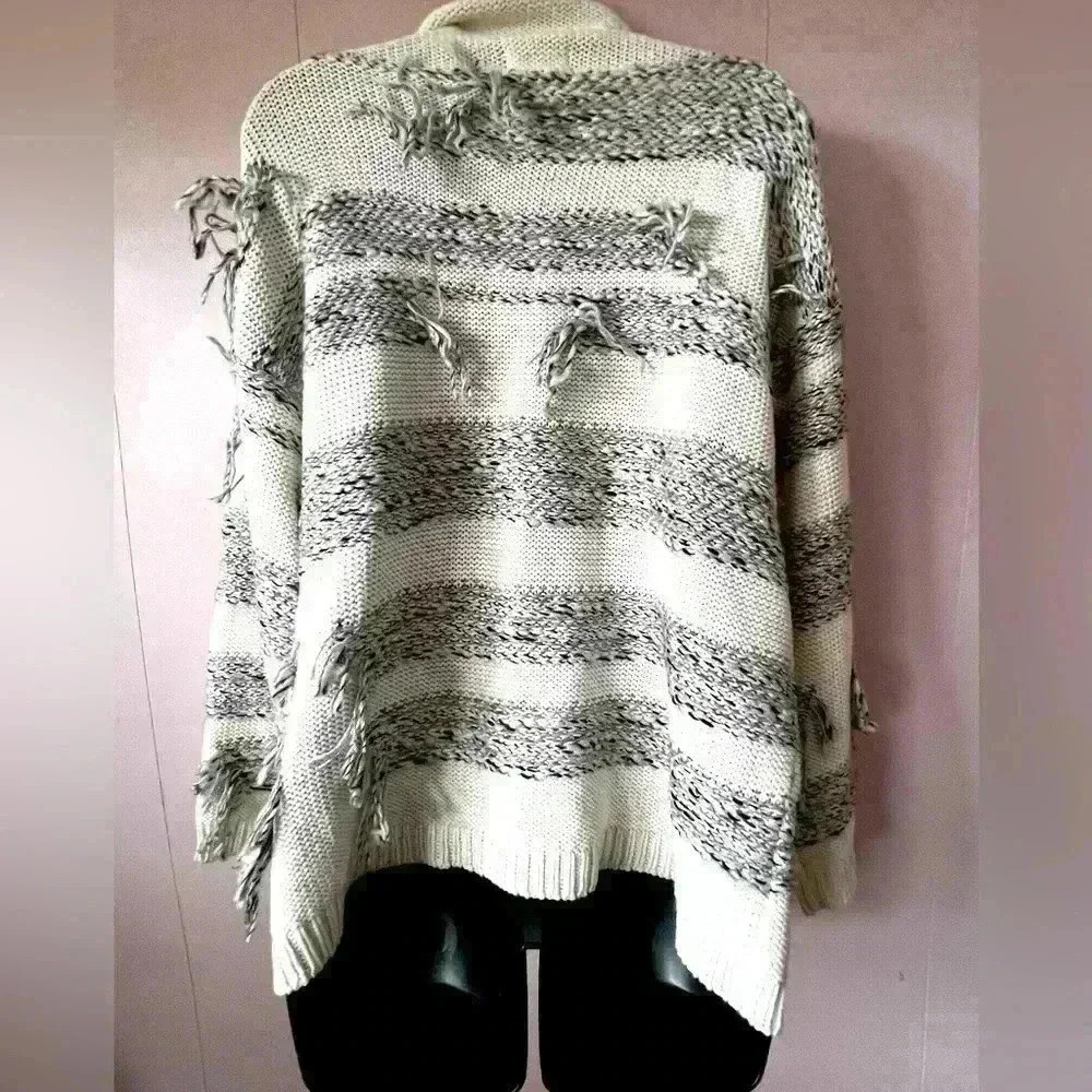 Lou & Grey Women's Long Sleeve Knit‎ Sweater Womens Sz L Mock Neck